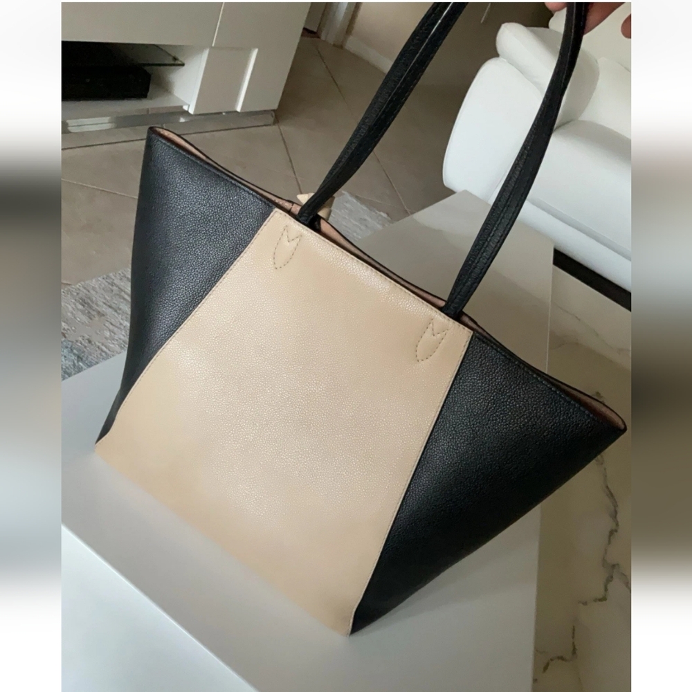 Louis Vuitton Lockme Cabas Tote Bag Shoulder Twist Lock Bicolor w/COA - Picture 2 of 9